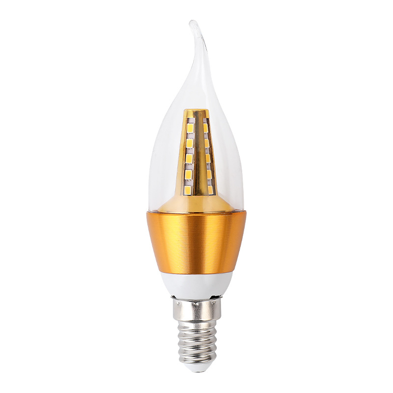 LED Bubble Pull Tail E14/E27 Candle Bulb