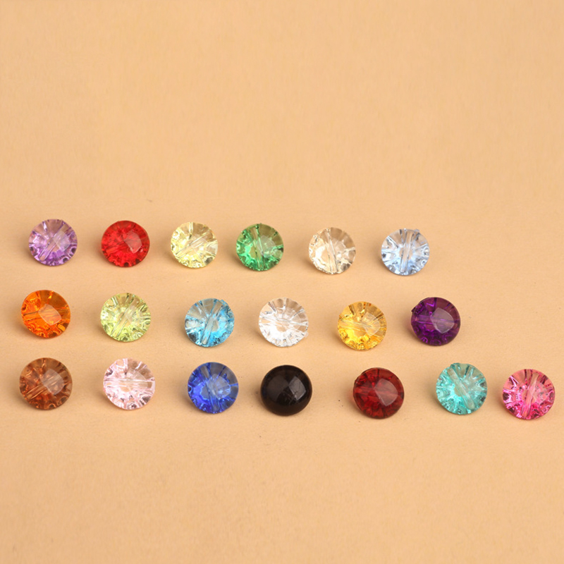 Colorful Candy Mushroom Shape Plastic Buttons