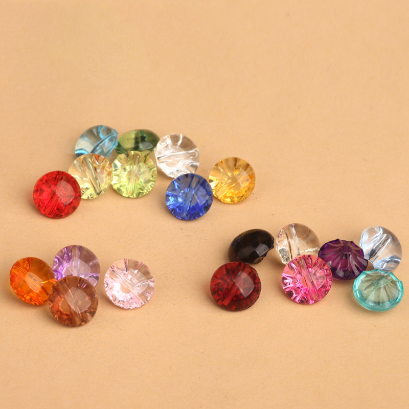 Colorful Candy Mushroom Shape Plastic Buttons
