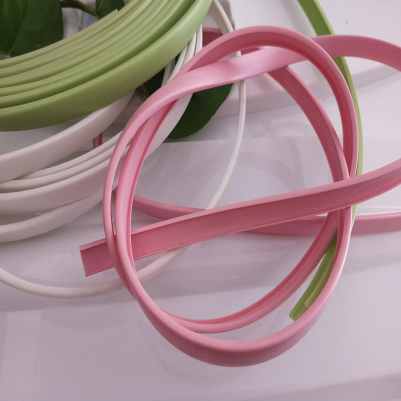 Home Decorative Strip PVC Sealing Strip U-shaped Clip Edge Edging Strip