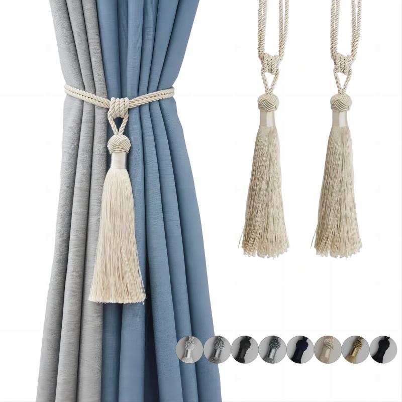 Premium Tassel Curtain Tie Backs For Your Window Decor | Wholesale Solutions