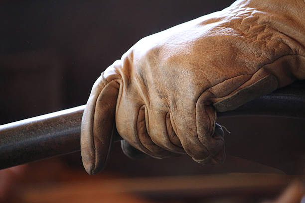 leather work gloves