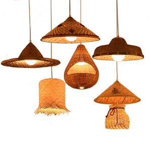 wood pendant light