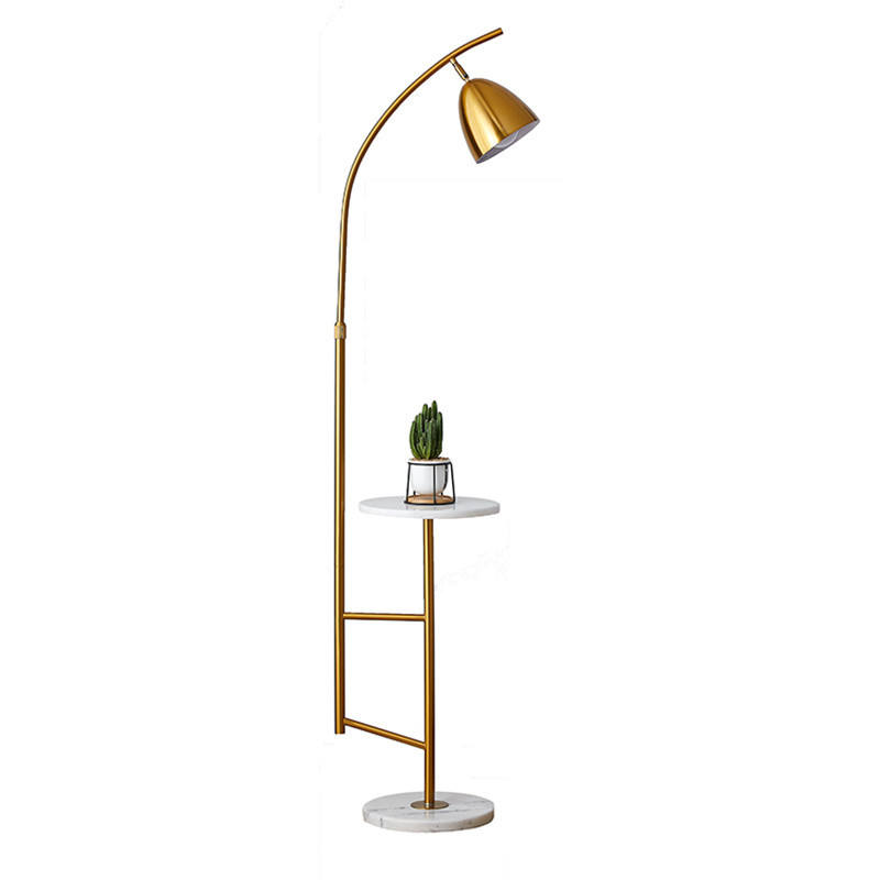 Nordic Dimmable Living Room Corner Standing LED Floor Lamp