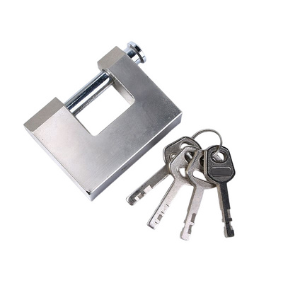 Horizontally Open Padlock Doors And Windows Anti Piracy Anti Theft Beam Lock Blade Padlock