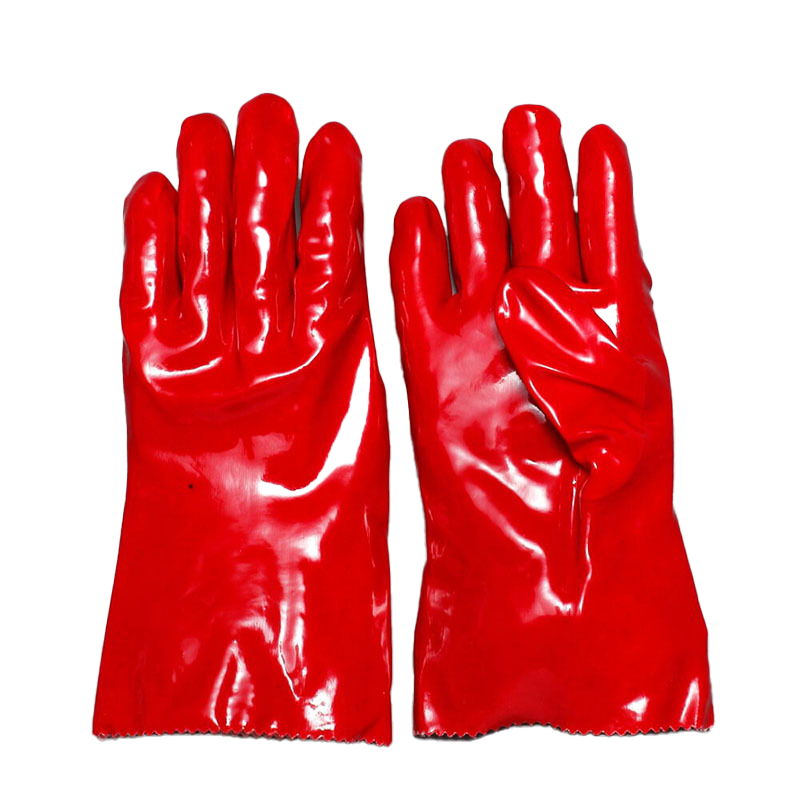 Wear Resistant PVC Oil Resistant Industrial Protective Labor Gloves