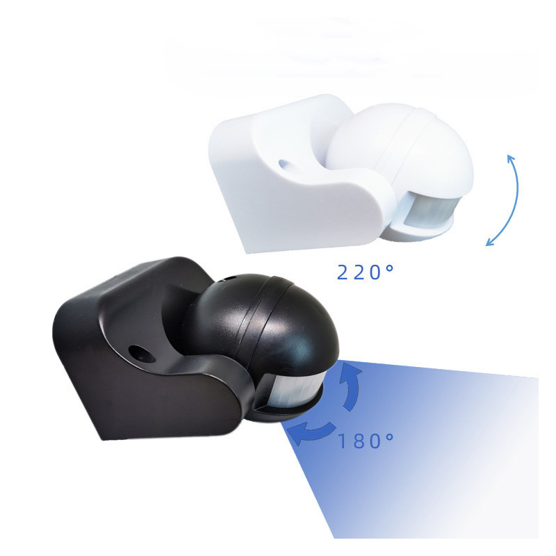Human Body Infrared Sensor 180 Angle Intelligent Sensor Switch