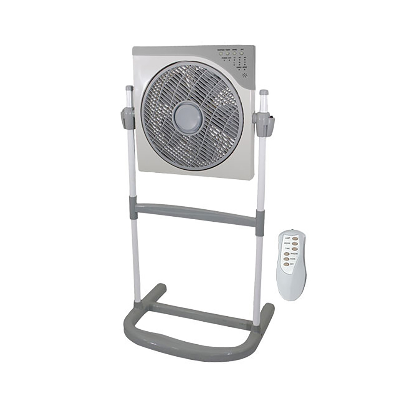 12 Inch Adjustable Height  Box Fan With Remote
