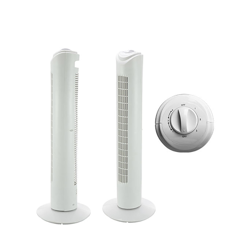 White Electric Power Air Cooling Tower Fans