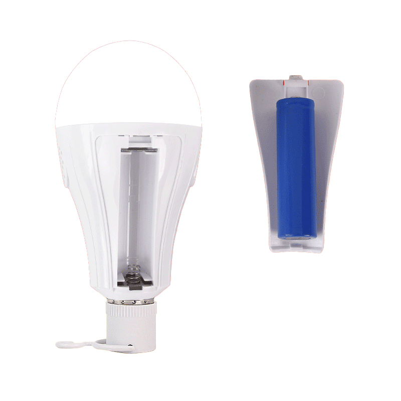 Household Emergency Dual Battery Energy-saving High Bright LED Bulb