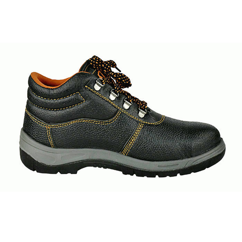 Double Color Labor Protection Mining Safety Shoes