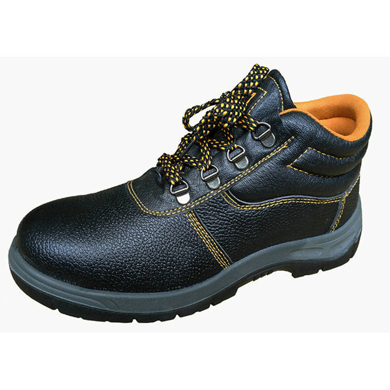 Double Color Labor Protection Mining Safety Shoes