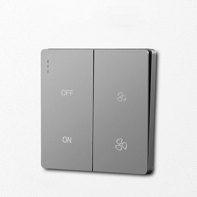 Fresh Air Fan Panel Three-wind Wall Switch