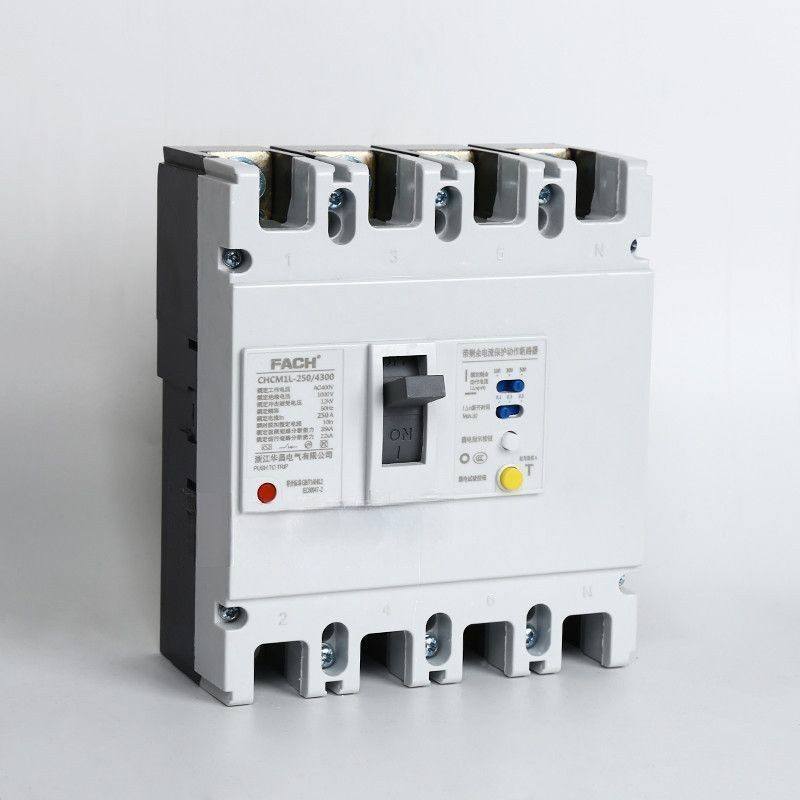 Leakage Circuit Breaker CHCM1L-250/4300 Molded Case Circuit Breaker Air Switch Circuit Breaker