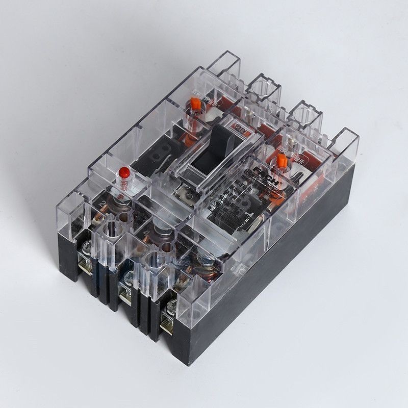 100a/3P Plastic Transparent Shell Type HCM15-100/390 Plastic Shell Air Switch with Indicating Contact