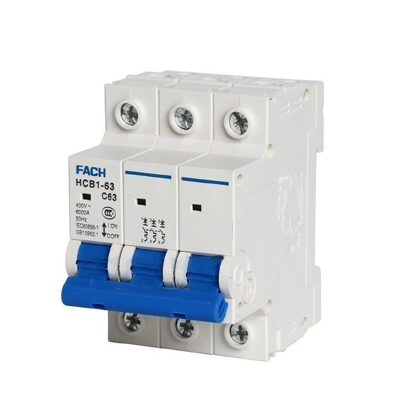 Air Switch Household Circuit Breaker 1P/2P/3P Air Switch 16A~63A Without Leakage Protector