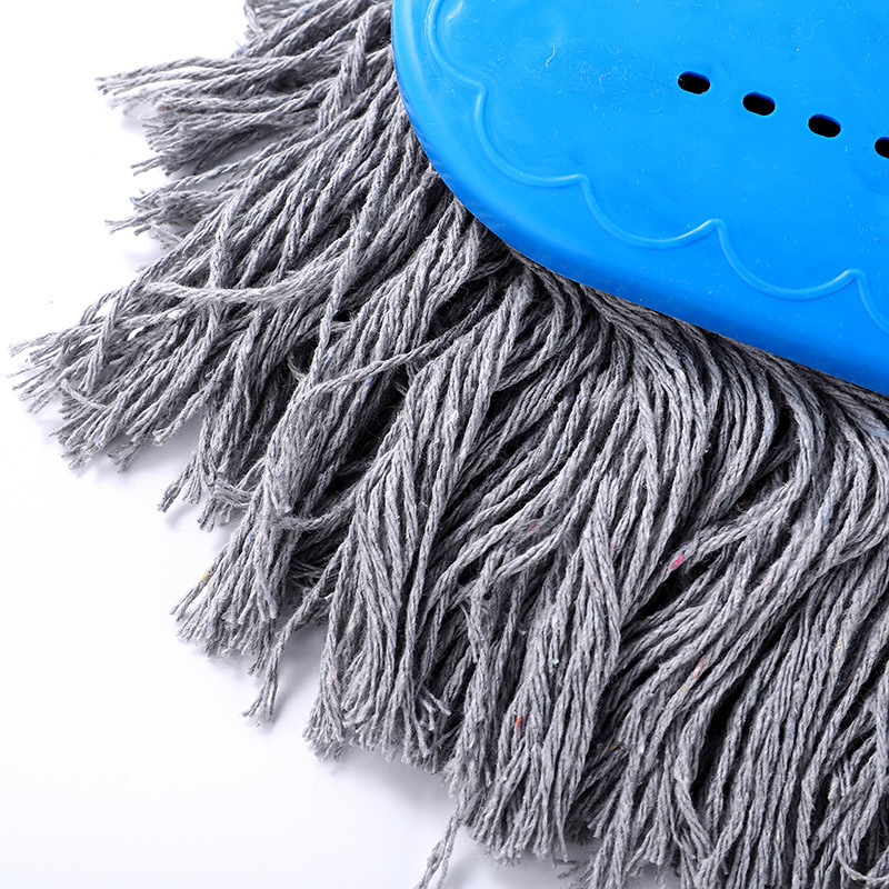 Microfiber Flat Plate Twist Cotton Round Head Mop