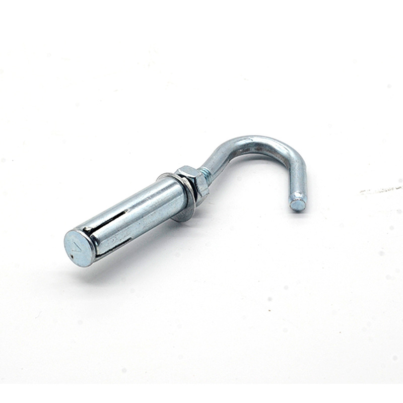 Expansion Screw with Hook Extended Carbon Steel Bolt