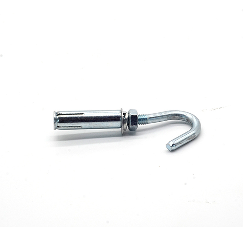 Expansion Screw with Hook Extended Carbon Steel Bolt