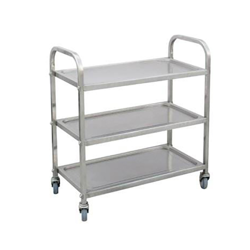 Good Quality Hotel Kitchen Catering Equipment Triple Tiers Trolley