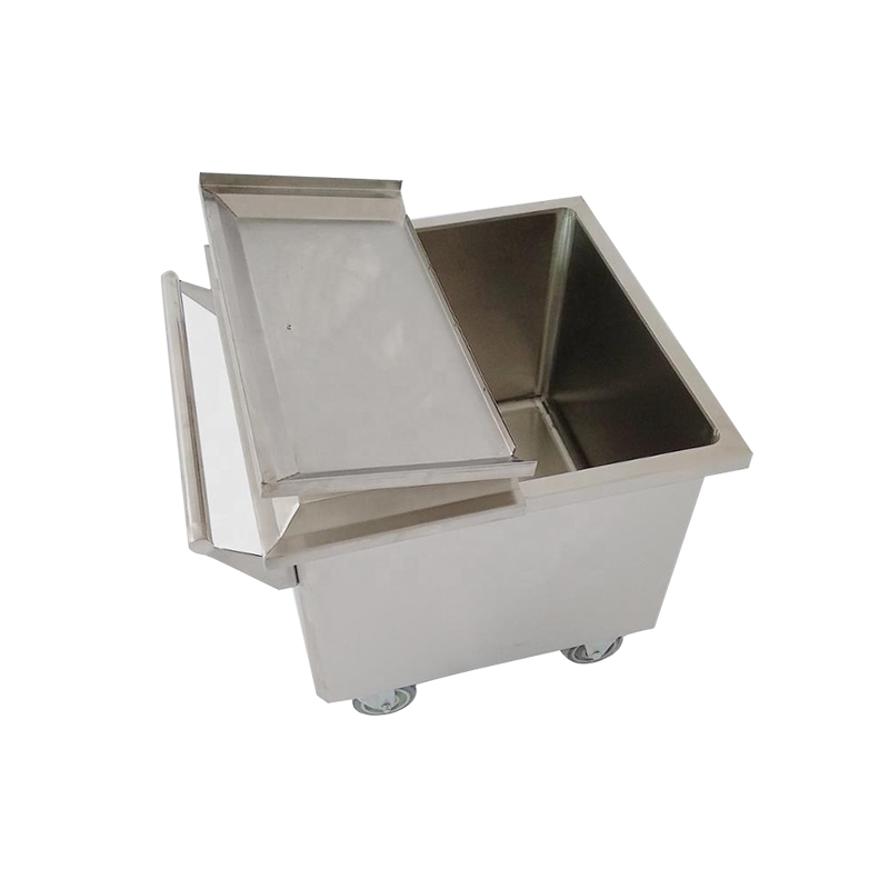 food serving trolley with wheels