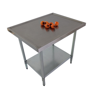 stainless steel work table