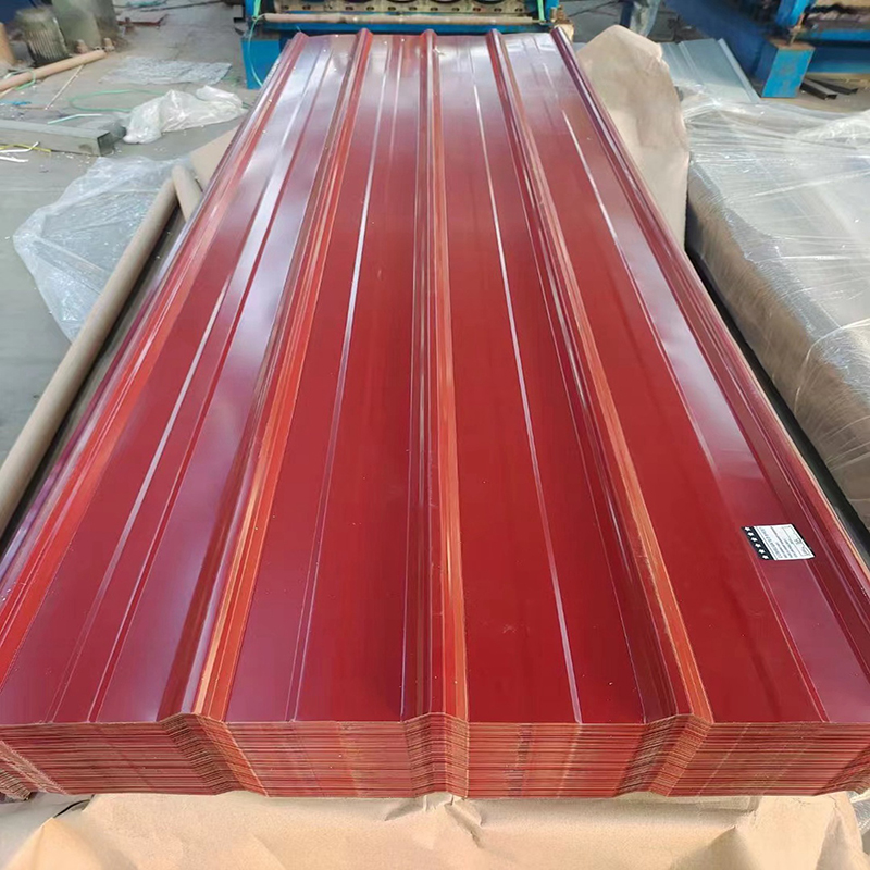 Aluminum Alloy Profiled Plate Building Roof Color Coated Aluminium Roofing Sheet