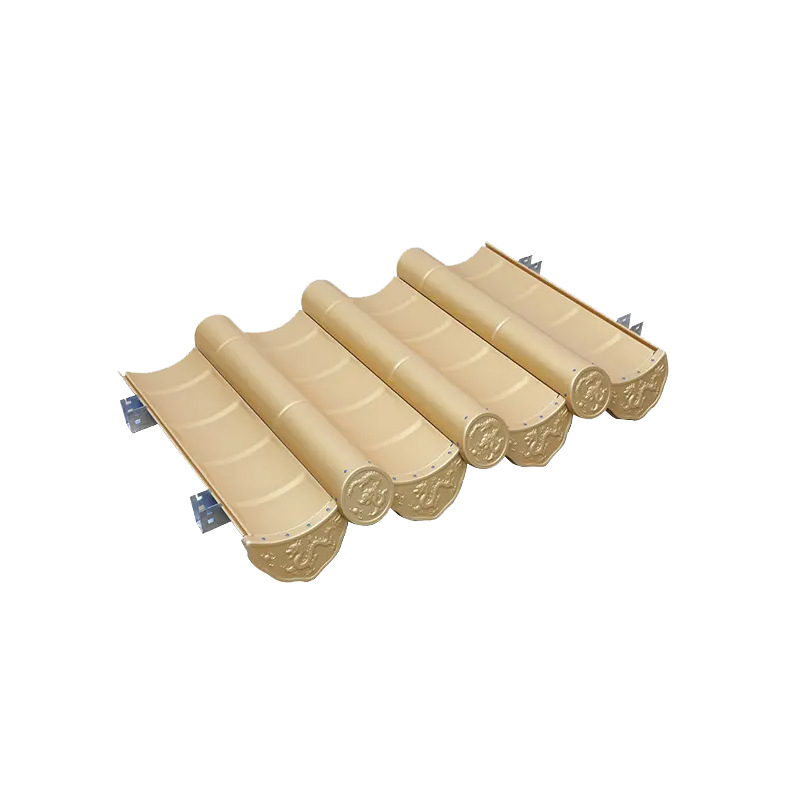 High Strength Golden Roof Insulation Ridge Tile Corrugated Metal Roof Sheets
