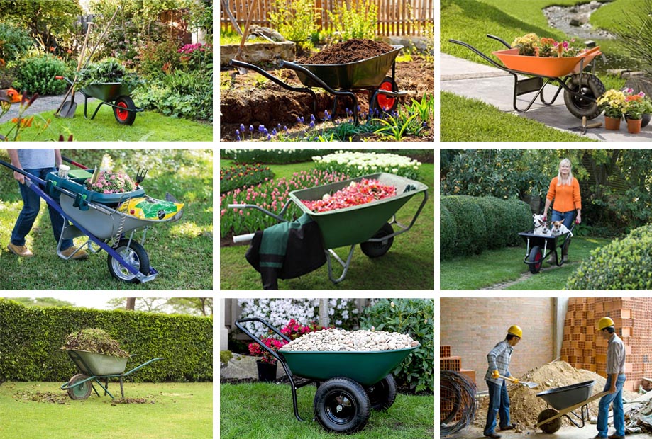 garden wheelbarrow