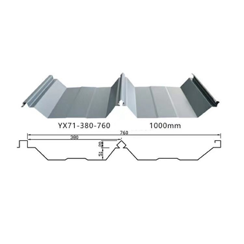 Wholesale Price High Strength Aluminum-zinc-coated Profiled Steel Roof Corrugated Panel