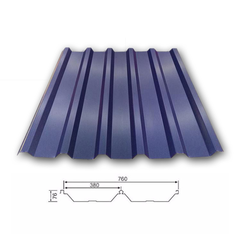 Color Steel Fence Wave Tile Galvanized Heat Insulation Metal Sheet