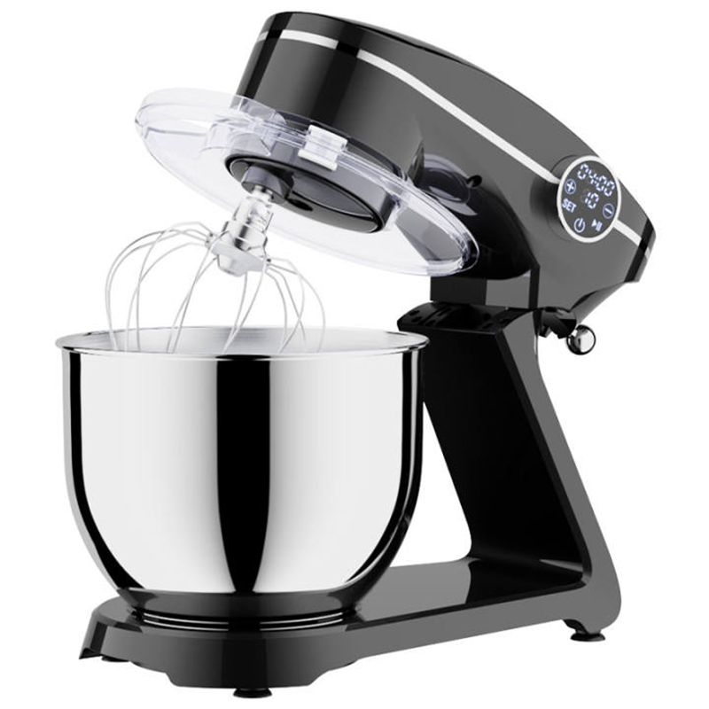 6.5L 7L 8L Stainless Steel Bowl Stand Electric with Led Display Cake Dough Food Mixer Machine