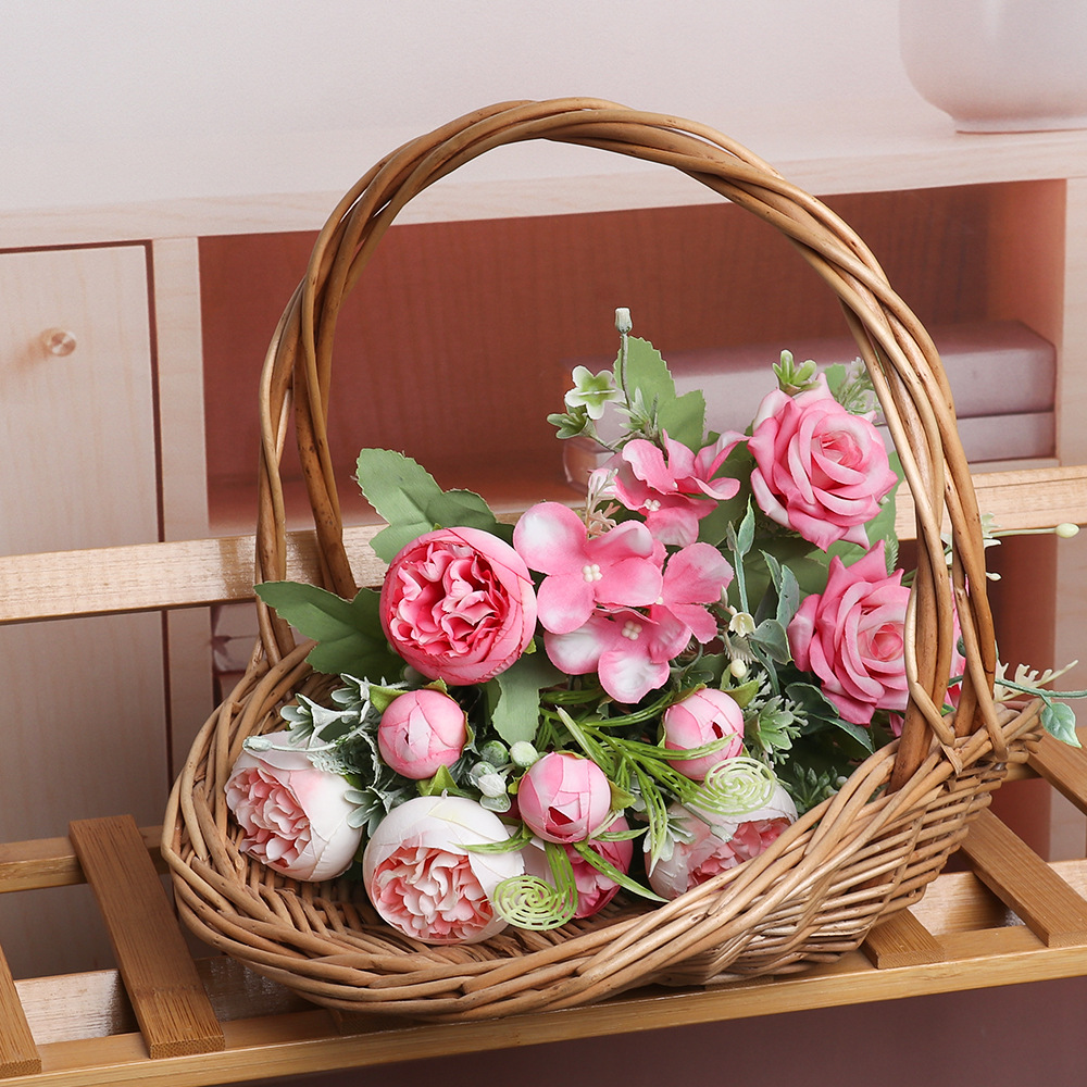 Wedding Decoration Artificial Flower Bouquet Touch Artificial Flower Simulation Flower