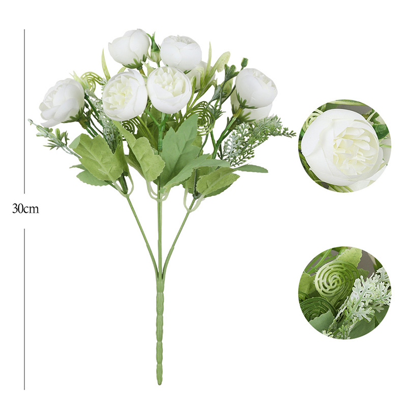 Wedding Decoration Artificial Flower Bouquet Touch Artificial Flower Simulation Flower