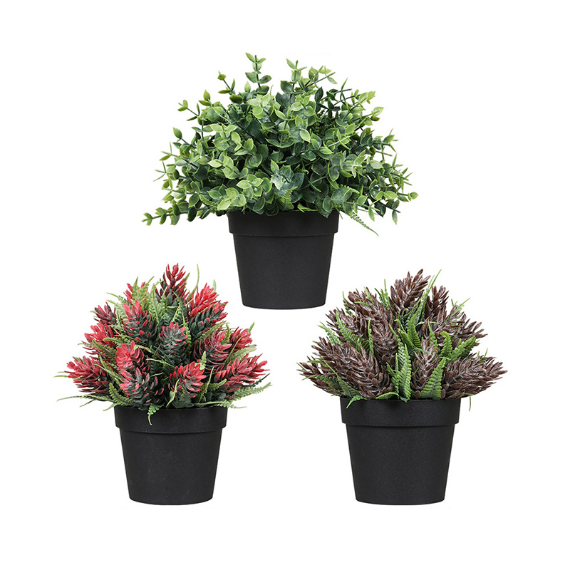 Spray-painted Plastic Bouquet Home Artificial Artificial Plant Fake Flower