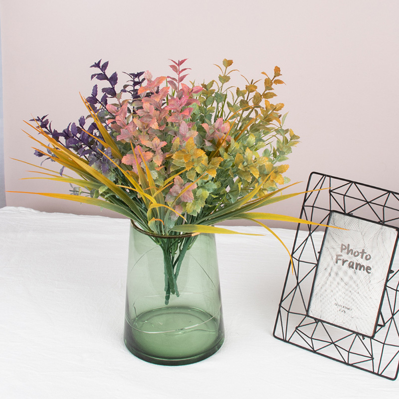 Home Decoration Simulation Plastic Flower Artificial Flower Wedding Photography Simulation Green Plant Flower