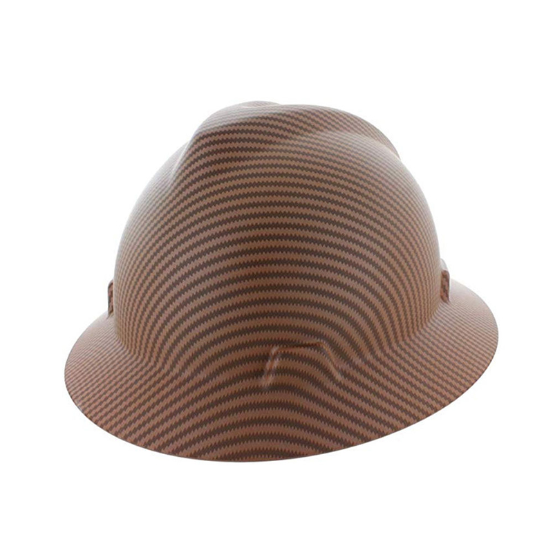 Custom Pattern Hard Hat Safety Helmet ABS Waterproof Full Brim Hats