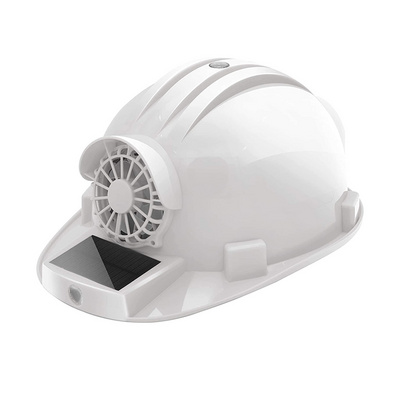 white hard hat