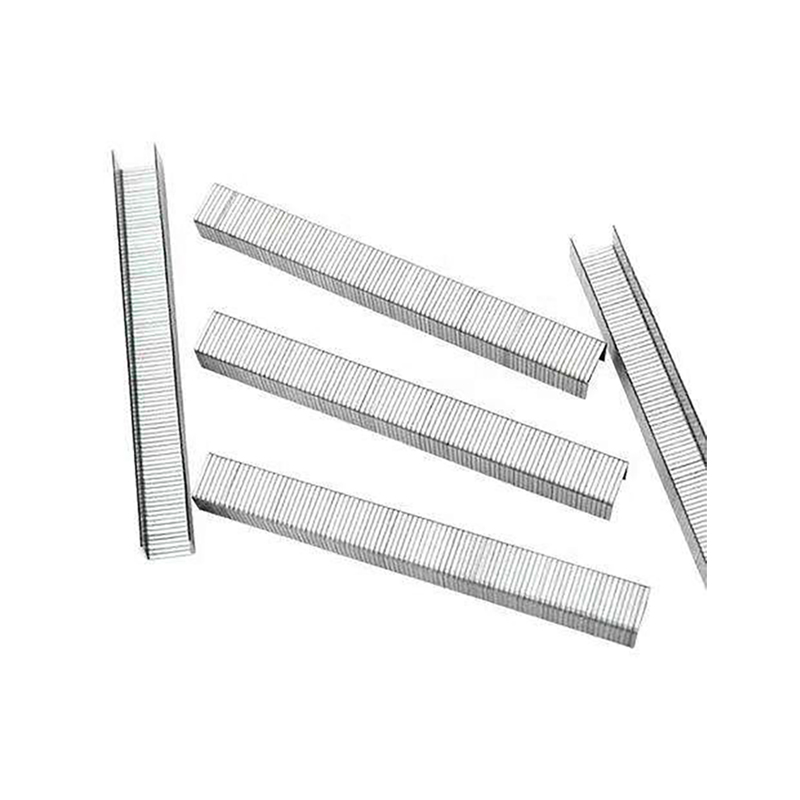 80 Series Gun Nails Zinc-coated 8008 Steel Staples For Building