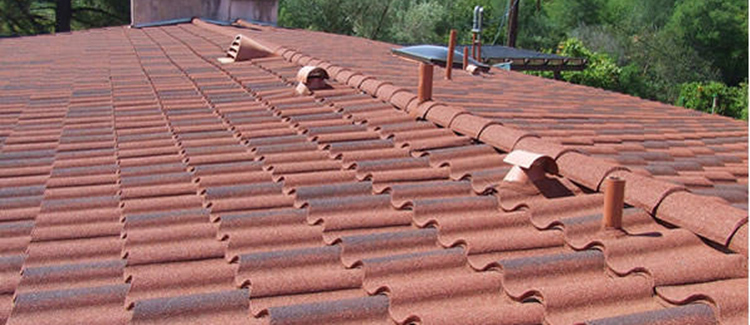 stone tiles roofing