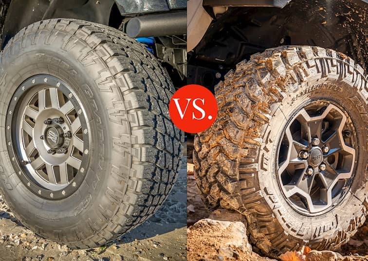 All-terrain tires VS mud tires