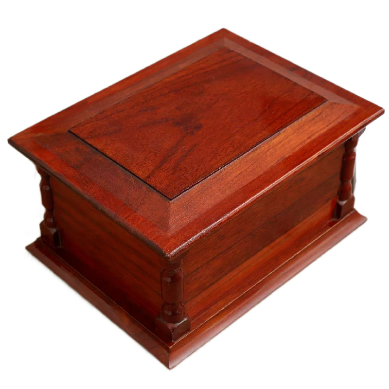 Urn Coffin Funeral Accessories Wooden Urn Box