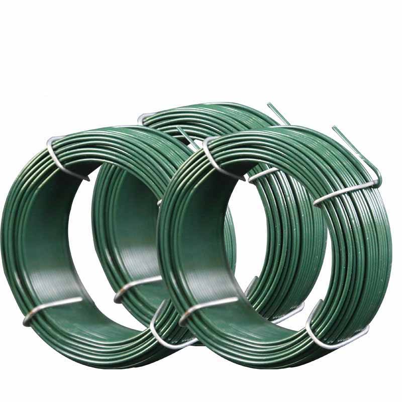 PVC Coated Wire with Inner Black Galvanized Iron Wire