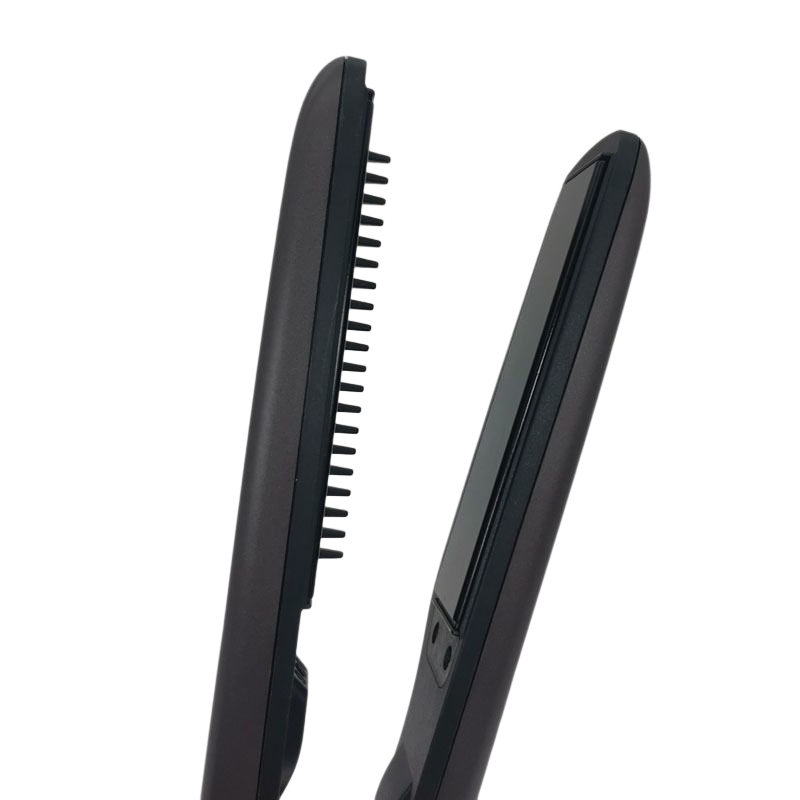 Convenient Hair Straightener 5-speed Temperature-adjusting Splint with Comb