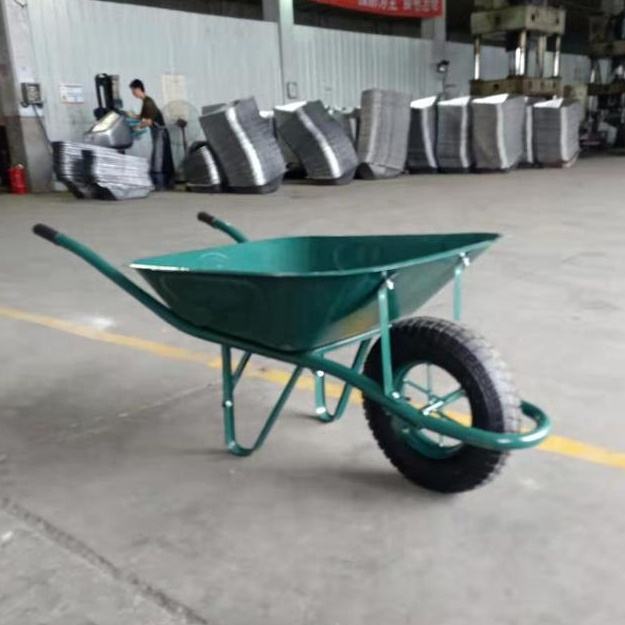 Heavy-duty metal multipurpose wheelbarrow