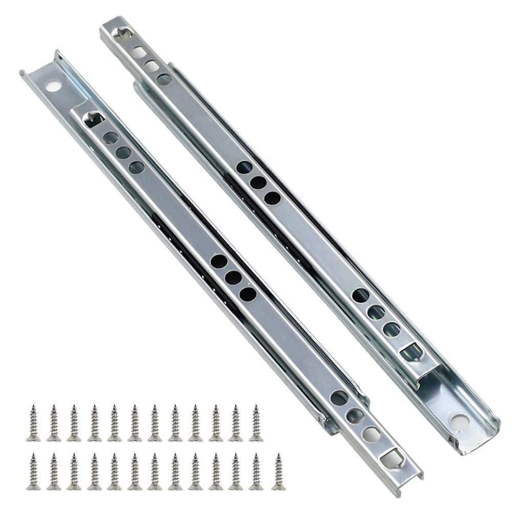 Undermounted Two Way Metal Cabinet Drawer Slides Rail With Smooth Glide