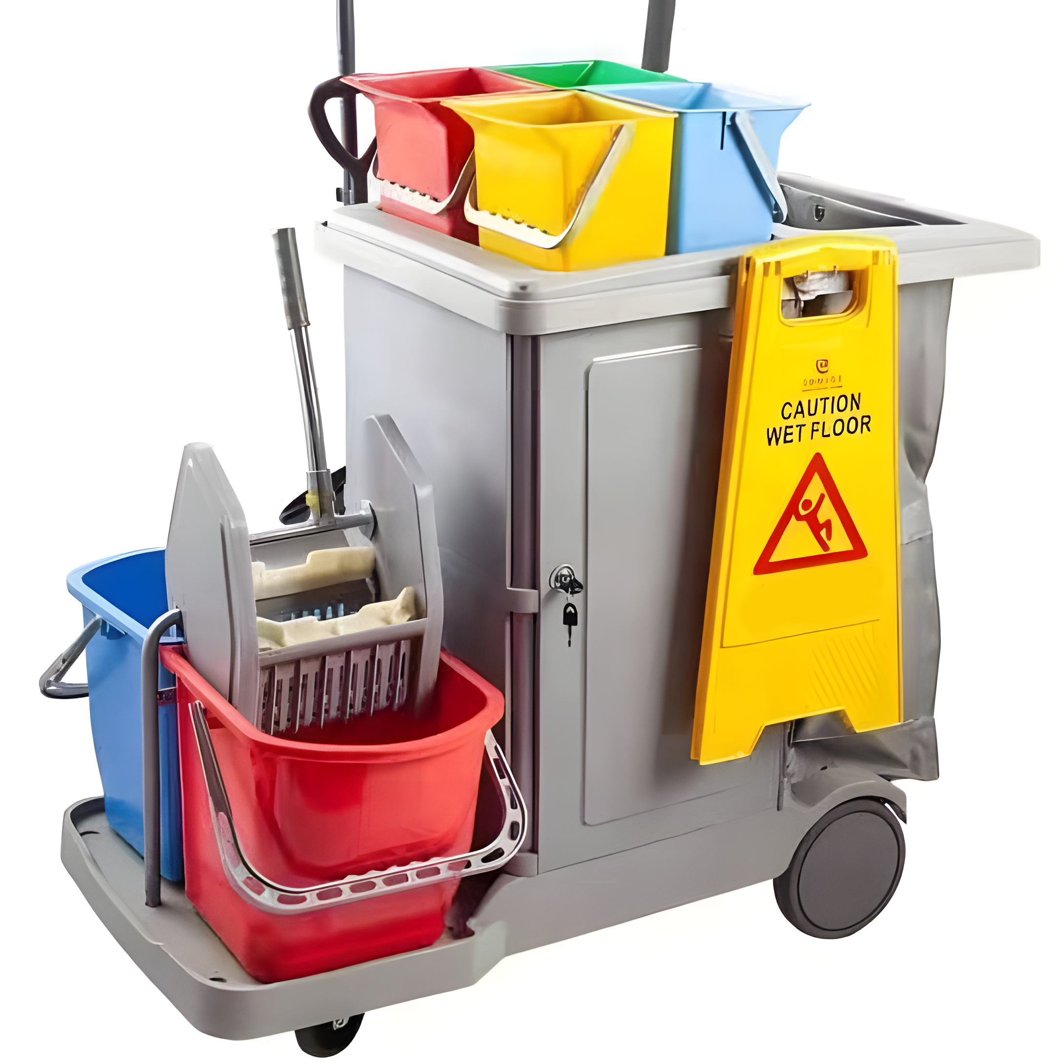 cleaning trolley cart