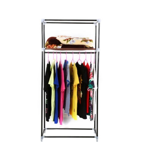Foldable Non Woven Canvas Cabinet Cloth Wardrobe