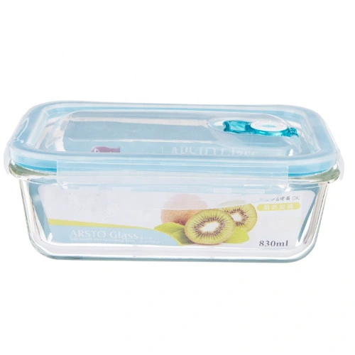 Airtight Bento Boxes BPA Free FDA Approved Leak Proof Glass Box Storage