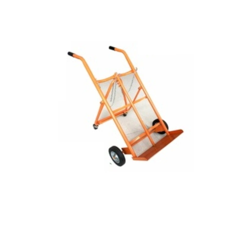 Rubbish Flat Cart Hand Trolley with Four Wheel